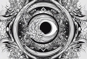 Wormhole tattoo idea