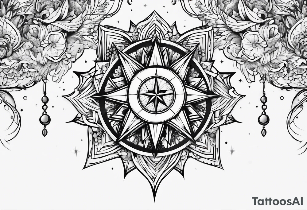 star tattoo idea