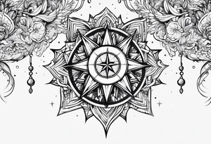 star tattoo idea