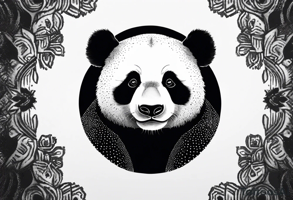 Panda. Anime tattoo idea
