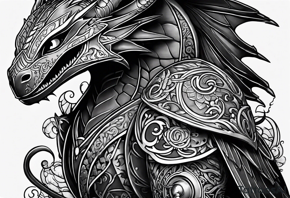 the tv show how to train your dragon tattoo idea