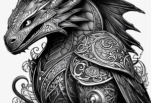 the tv show how to train your dragon tattoo idea
