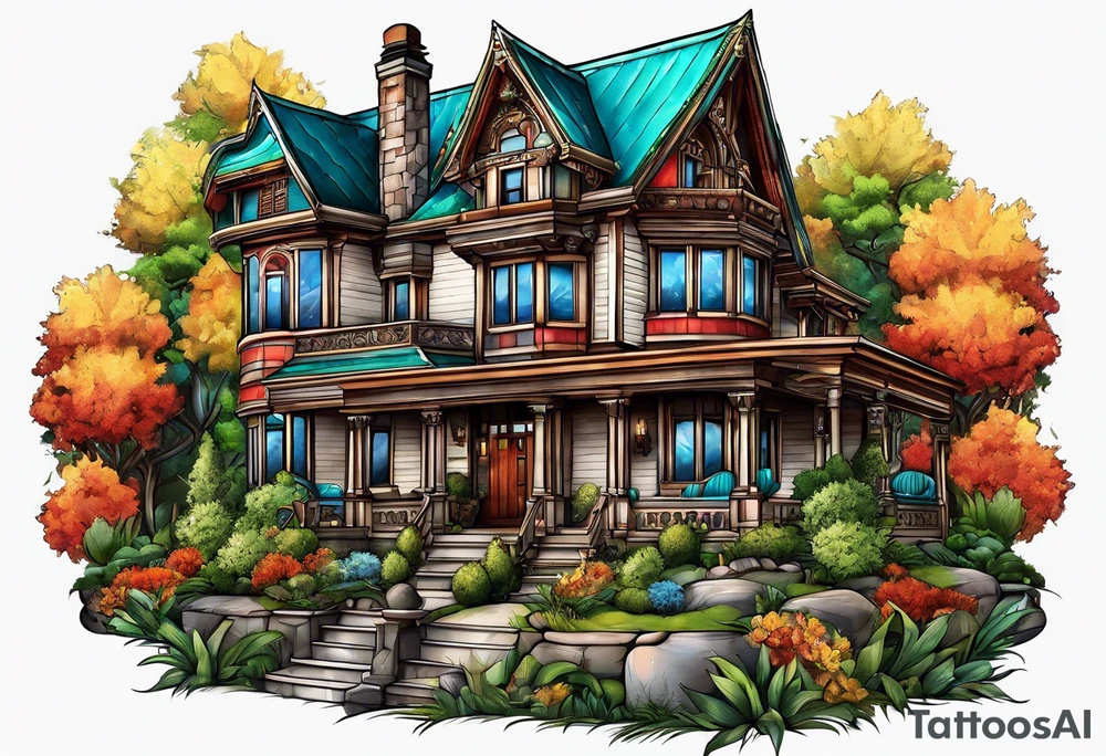 House tattoo idea