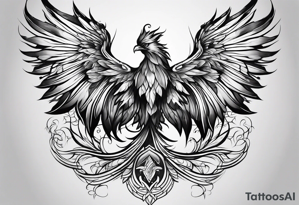 phoenix tattoo idea