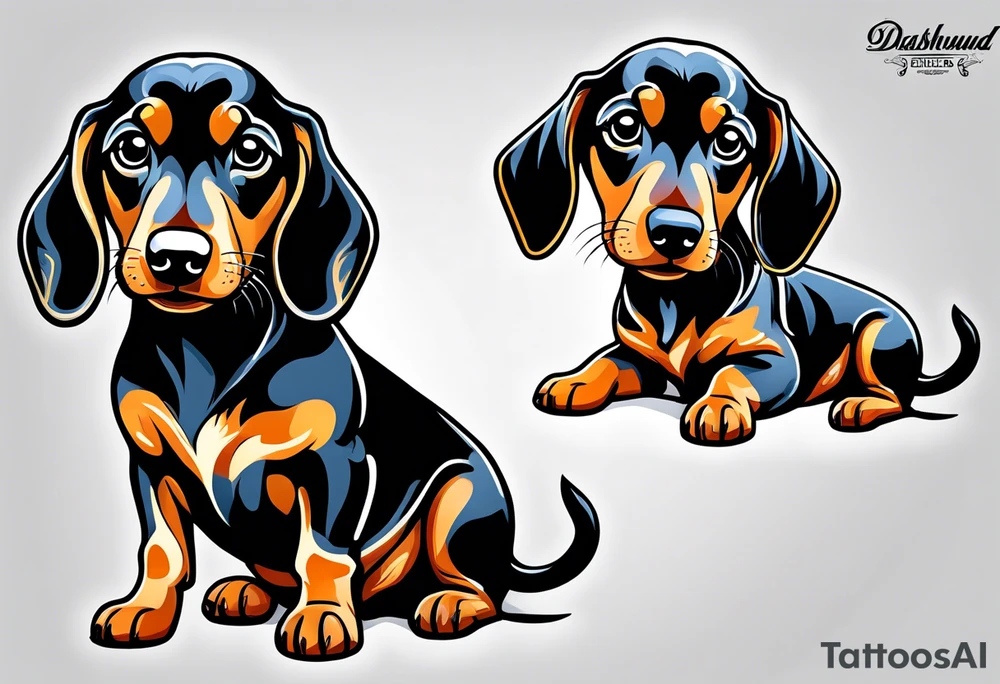 Dashchund tattoo idea