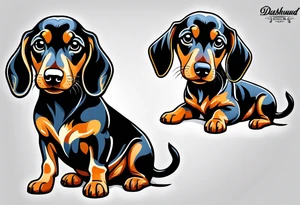 Dashchund tattoo idea