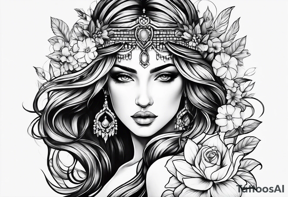 Persephone tattoo idea