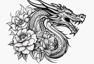 dragon

fine line
gentle
thin lines


floral design tattoo idea