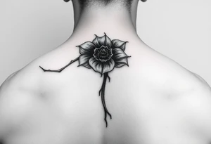 fine line nightshade tattoo tattoo idea