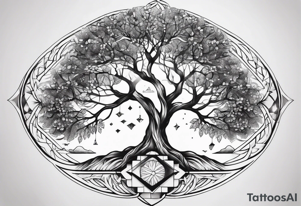 tree of life tattoo idea