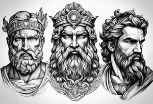 Greek gods tattoo idea