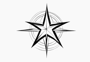 Morning star whip tattoo idea