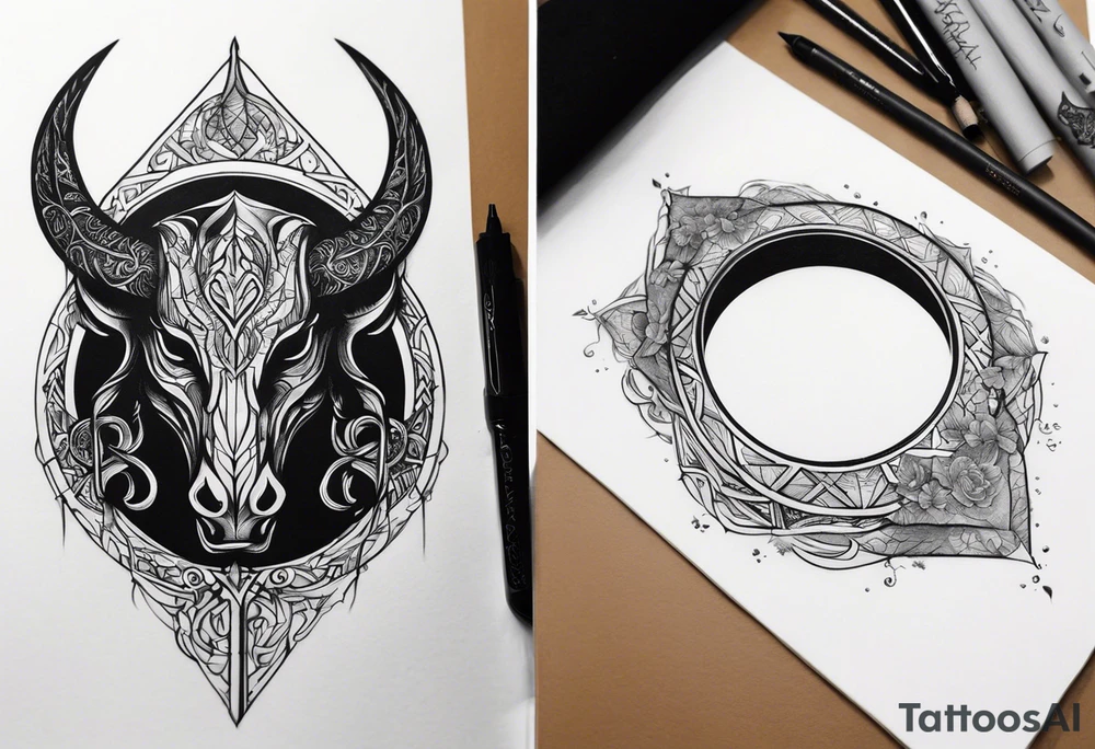 Lord of the rings forearm tattoo idea