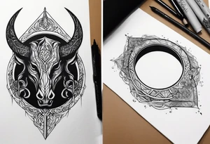 Lord of the rings forearm tattoo idea