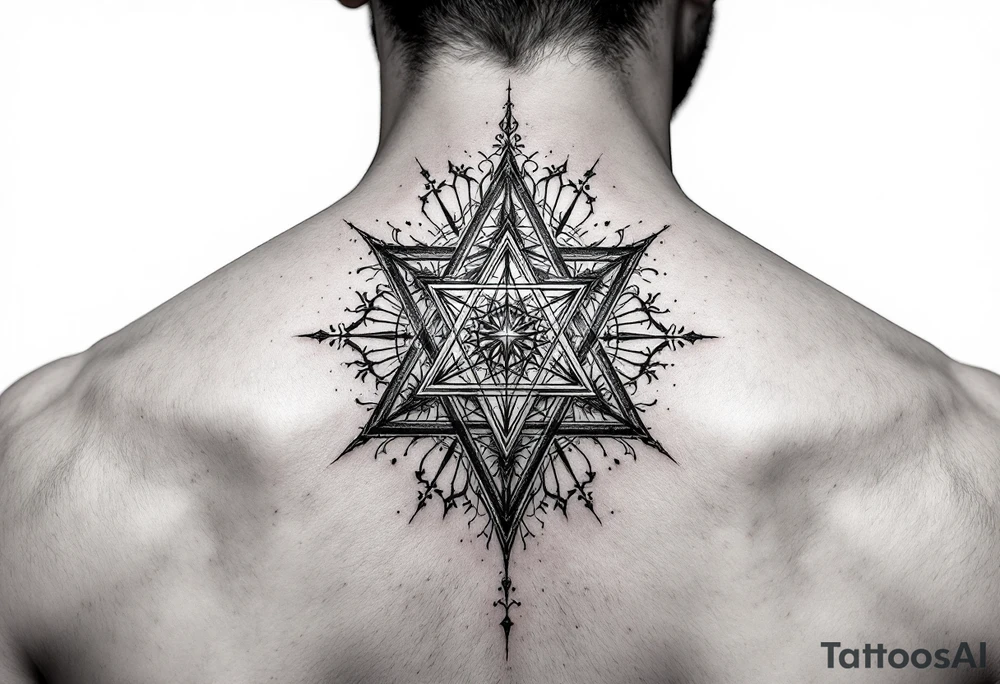 Merkaba tattoo idea