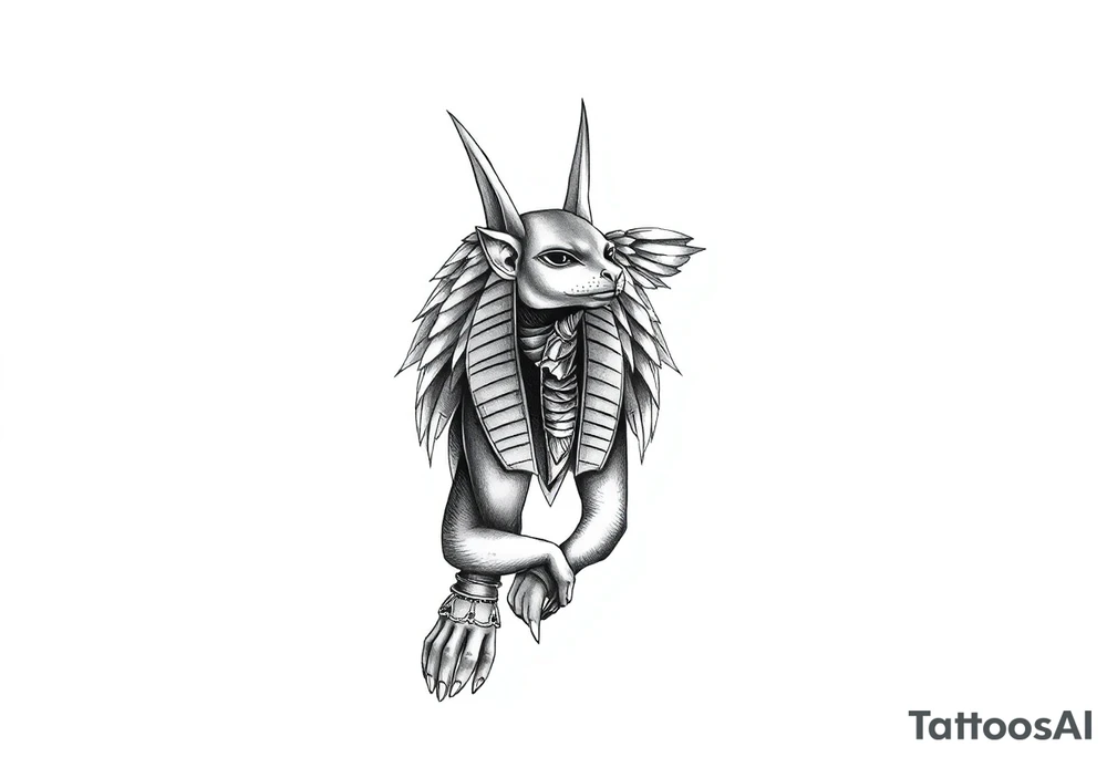 Egyptian theme tattoo for my forearm.i already have Anubis and want something else to complete my forerarm tattoo idea