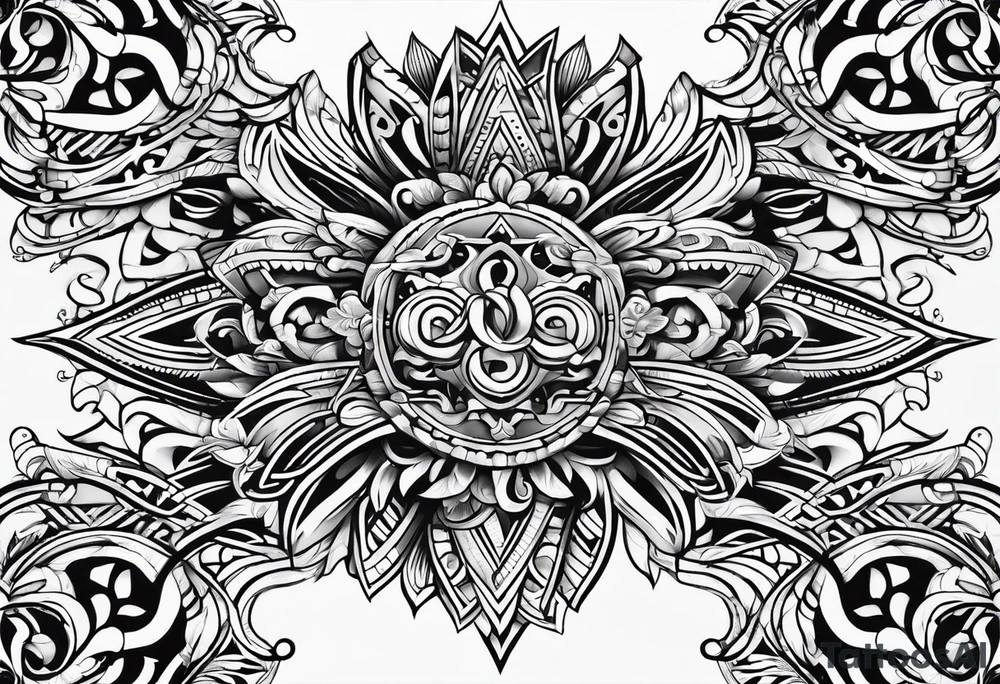 filipino tribal tattoo idea