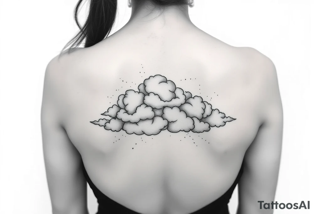 Clouds tattoo idea