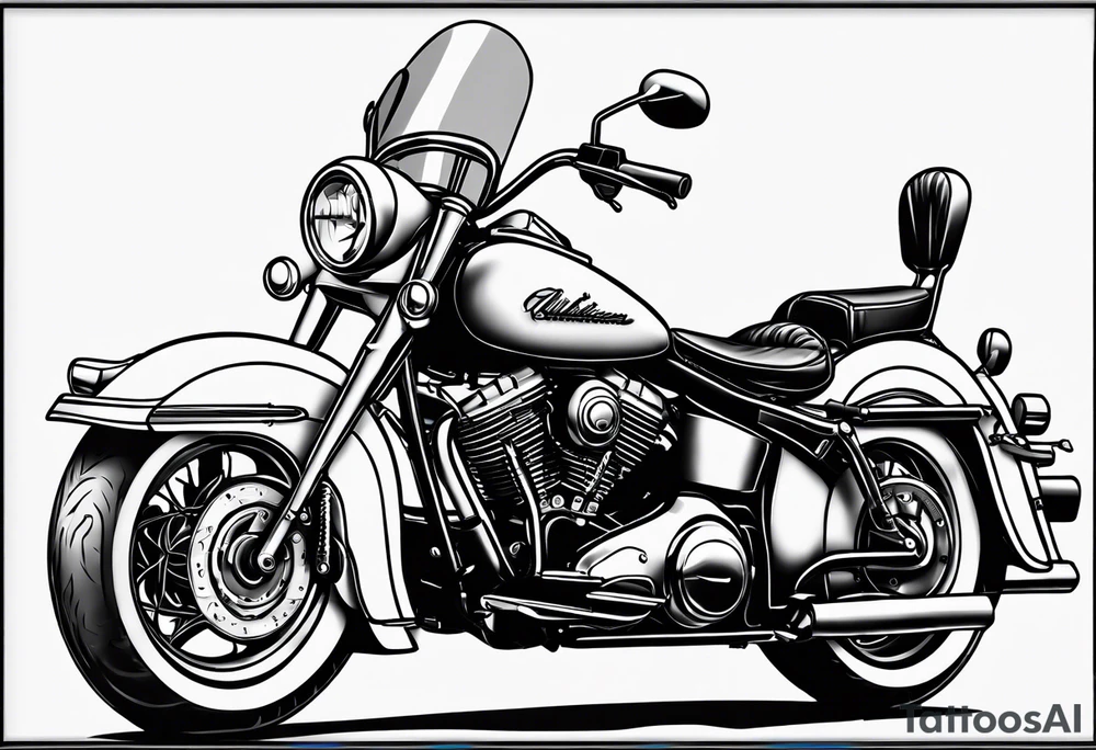 Woman on a bullet tattoo idea