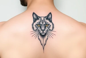 Black Cat tattoo idea