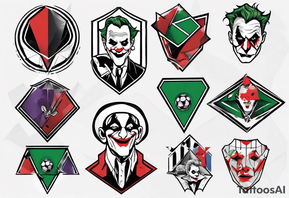 San siro stadium, joker tattoo idea