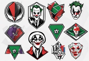 San siro stadium, joker tattoo idea