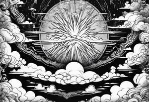 dbz
cloud pattern tattoo idea