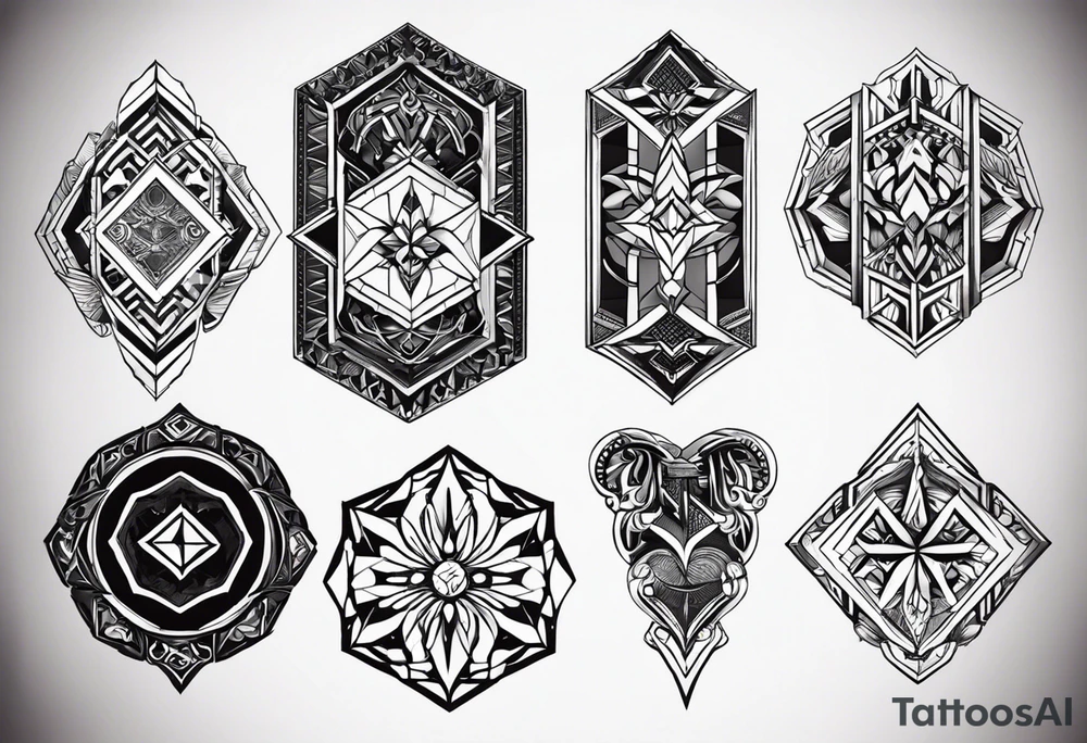 Dwa klocki domina zamiast kropek delikatne serca . Jeden z liczbą 4 i 3 drugi z 3 i 6 tak żeby były złączone trójkami . tattoo idea