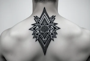 Pre-Colombian art neck tribal geometric tattoo tattoo idea