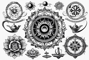 toroid tattoo idea