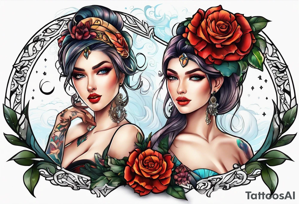 JULLIANE with fonts tattoo idea