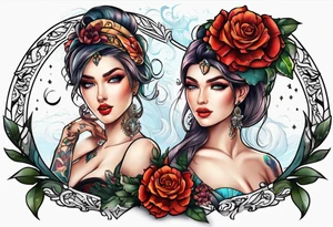 JULLIANE with fonts tattoo idea