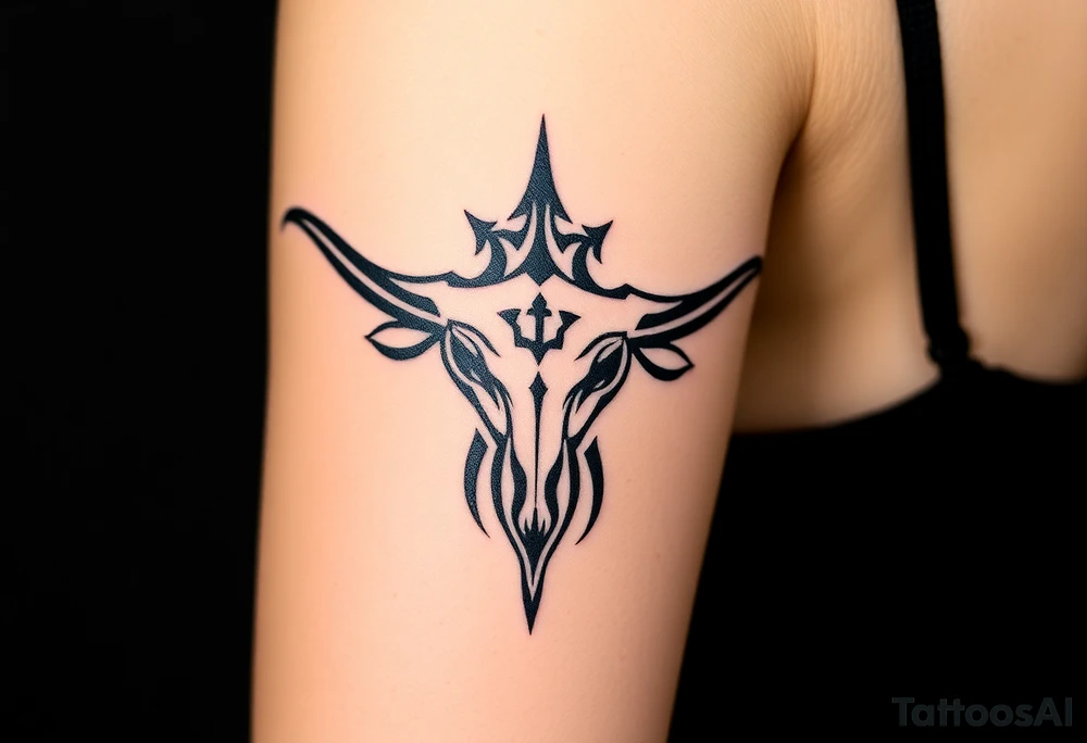 Longhorn Skal, Texas flag tattoo idea