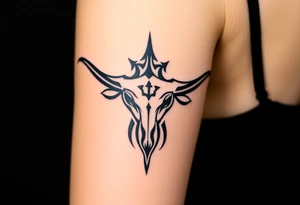 Longhorn Skal, Texas flag tattoo idea