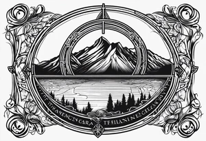 logo via francigena tattoo idea