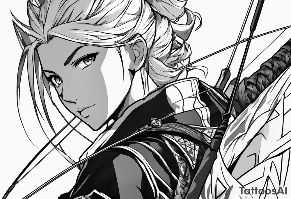 Archer from the anime fate stay night tattoo idea