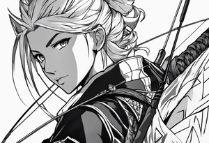 Archer from the anime fate stay night tattoo idea