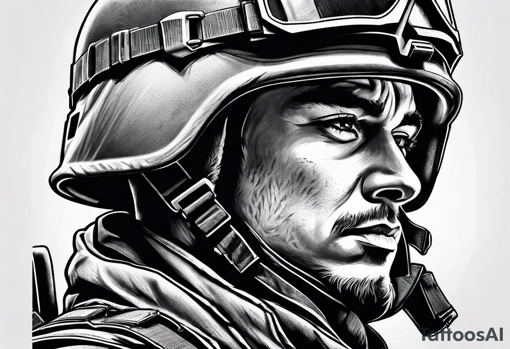 Soldier tattoo idea