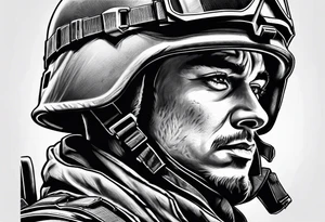 Soldier tattoo idea