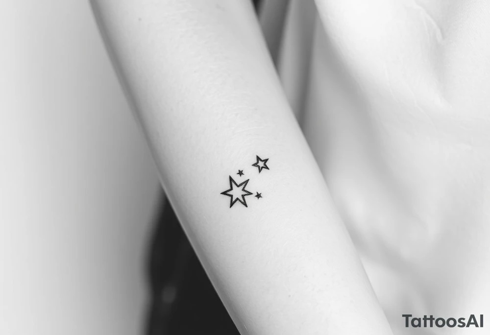 Stars tattoo idea