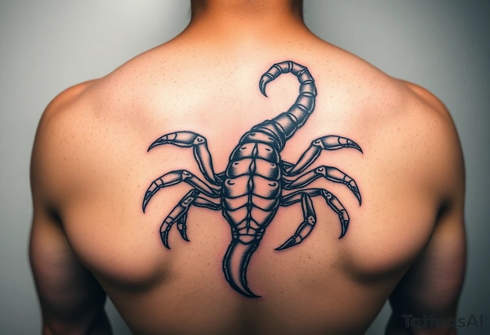 Scorpion from Mortal kombat tattoo idea