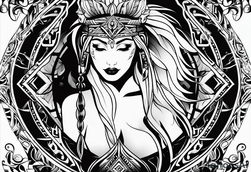 Tribal tattoo idea