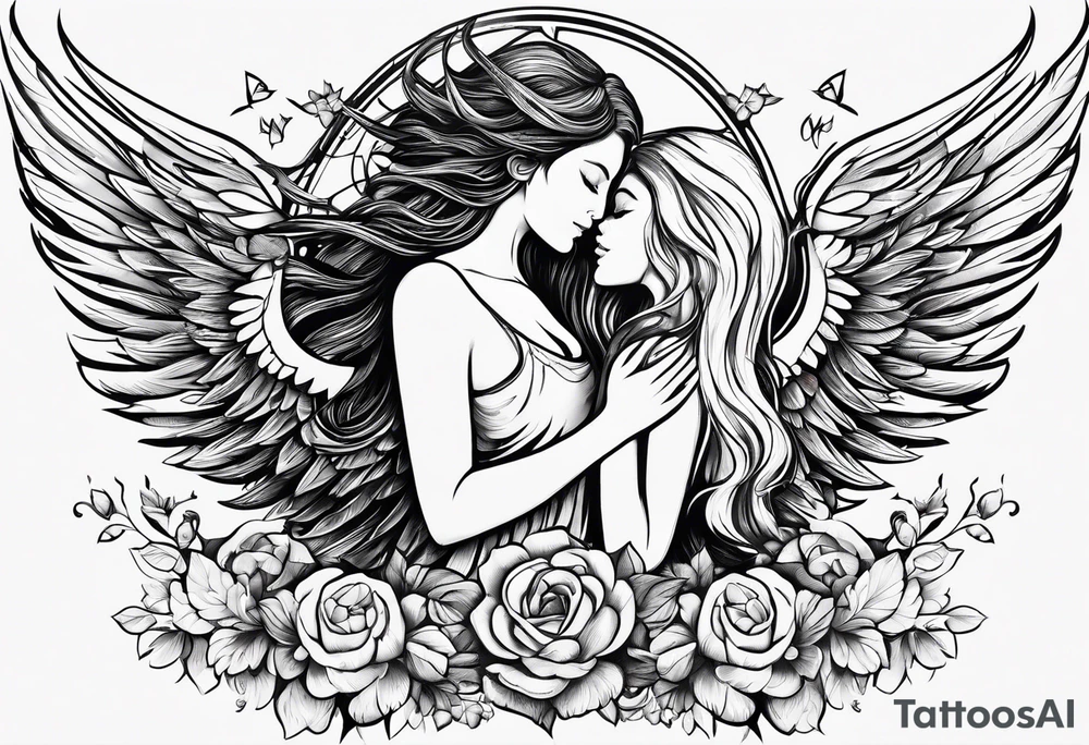 We are each of us angels with only one wing, and we can only fly by embracing one another. tattoo idea