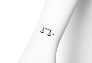 Libra stars tattoo idea