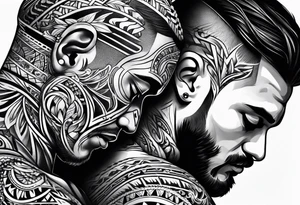 Father son tattoo idea