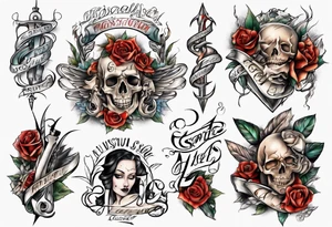 Sensual ACS tattoo idea
