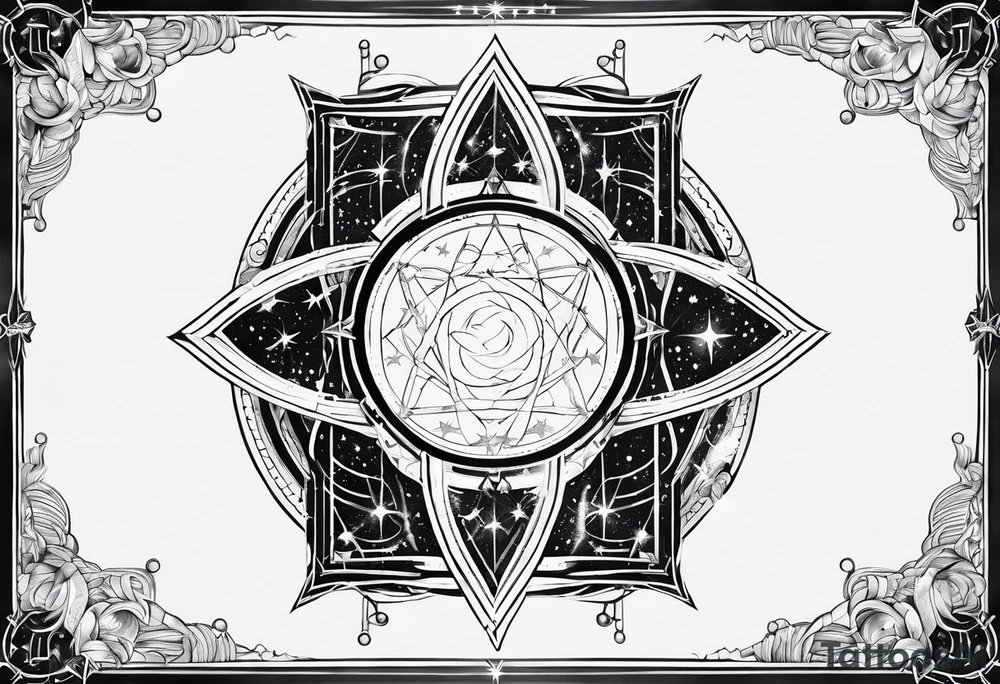 Gemini constellation tattoo idea