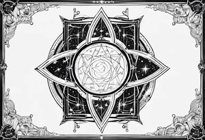 Gemini constellation tattoo idea
