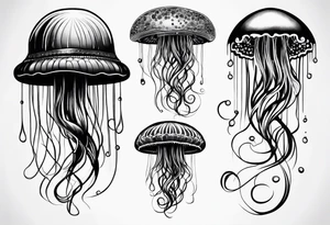 Jellyfish tattoo idea