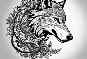 Fenrir tattoo idea